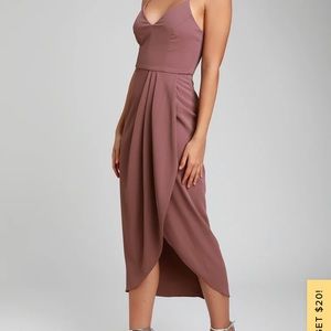 Lulus NWT Midi Dress Sz M